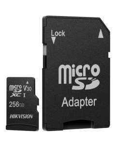 Карта памяти microSDXC HS-TF-C1(STD)/256G/Adapter 256GB (с адаптером) Hikvision