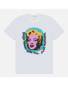 Мужская футболка x Andy Warhol Marilyn Monroe Comme des garcons shirt