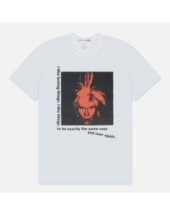 Мужская футболка x Andy Warhol Comme des garcons shirt