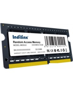 Оперативная память 8ГБ DDR5 SODIMM 4800 МГц IND ID5N48SP08X Indilinx