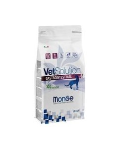 Сухой корм для кошек Vet Solution Gastrointestinal при заболеваниях ЖКТ Monge