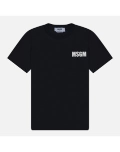 Женская футболка Never Look Back Logo Msgm