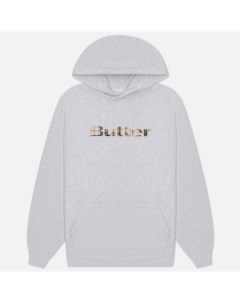 Мужская толстовка Plaid Applique Pullover Hoodie Butter goods