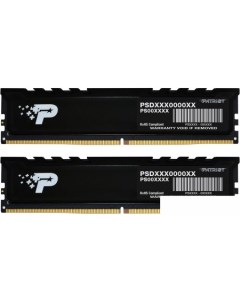 Оперативная память Signature Premium Line 2x24ГБ DDR5 5600 МГц PSP548G5600KH1 Patriot