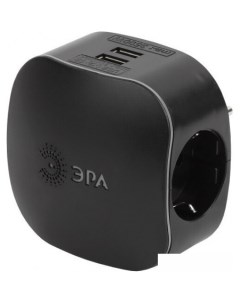 Разветвитель SP-3e-USB-Black Б0046364 Эра