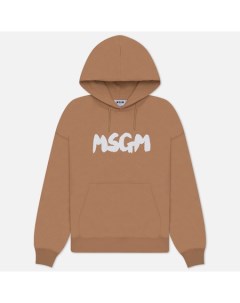 Мужская толстовка New Brush Stroke Logo Hoodie Msgm