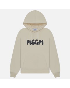 Мужская толстовка New Brush Stroke Logo Hoodie Msgm