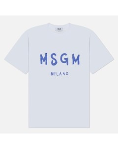 Мужская футболка Brush Stroke Logo Msgm