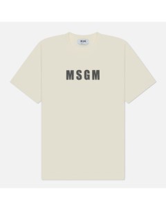 Мужская футболка Macrologo Print Msgm