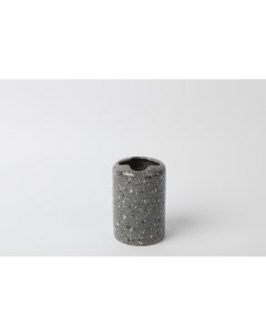 Стакан для зубных щеток ILLU (Gray marble) керамика, ПВХ H2432505-3 Illu