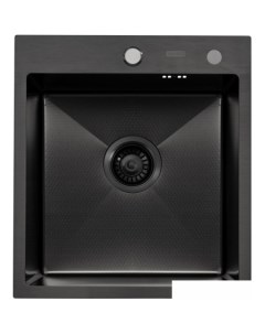 Кухонная мойка ECO AR 450*500 BLACK PVD NANO DECOR Arfeka