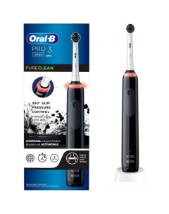 Электрическая зубная щетка Pro 3 3000 Pure Clean Black D505.513.3 (черный) Oral-b