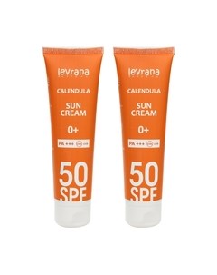 Крем солнцезащитный Календула SPF50 Levrana