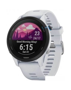 Умные часы Forerunner 255 Music (белый камень) Garmin