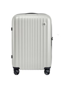 Чемодан Elbe Luggage 20 белый Ninetygo