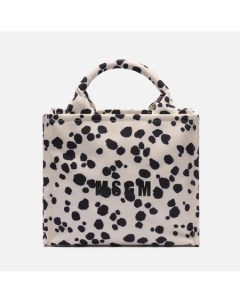 Сумка Canvas Printed Small Tote Msgm