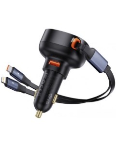 Автомобильное зарядное Enjoyment Pro 2-in-1 Car Charger C+L 60W C00057802111-02 Baseus