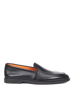 Лоферы кожаные Santoni