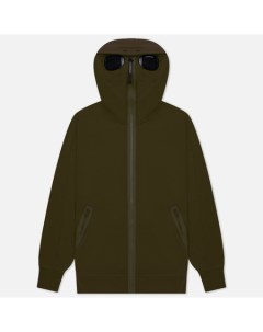 Мужская толстовка Diagonal Raised Fleece Goggle Zipped Hoodie C.p. company