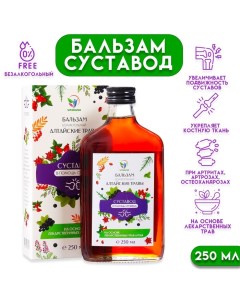 Бальзам Алтайские Травы Суставод в помощь работе суставам 250 мл стекло Vitamuno