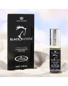 Масляные духи ролик унисекс Black Horse, 6 мл Al rehab