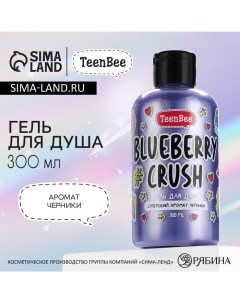 Гель для душа женский, 300 мл, аромат черники Teenbee