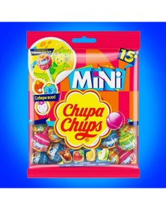 Карамель «Чупа Чупс», мини, ассорти, 90 г Chupa chups