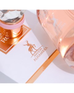 Парфюмерная вода женская Sunset Rose по мотивам Soleil Rose Fragrance World 100 мл Maison al hambra