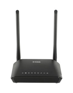 Wi Fi роутер DIR 620S RU B1A 300 Мбит с 4 порта 100 Мбит с чёрный D-link