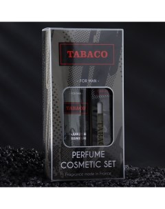 Подарочный набор косметики мужской Tabaco, гель для душа 250 мл, парфюмерная вода, 30 мл Vogue collection