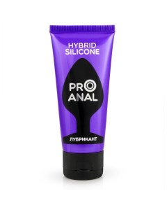 Гель-смазка Hybrid silicone Pro Anal, на силиконовой основе, без запаха, 50 мл Лаборатория ''биоритм''