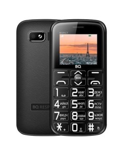 Сотовый телефон M 1851 Respect 1 77 2 sim 32Мб microSD 1400 мАч чёрный Bq