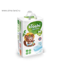 Подгузники-трусики M 6-11 кг, 52 шт Kioshi