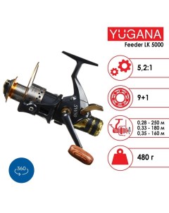 Катушка Feeder LK 5000 9+1 подшипник, 5.2:1 Yugana