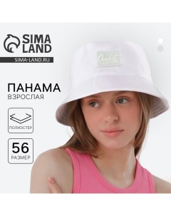 Панама цвет белый р р 56 Overhat