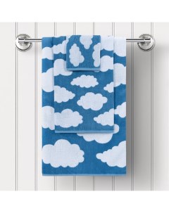 Полотенце махровое Cotton Cloud, 650 гр, размер 50х90 см, цвет белый Guten morgen