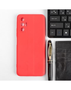 Чехол Ultimate, для телефона Tecno Pova 3, силиконовый, красный Red line