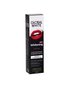 Зубная паста Extra Whitening, отбеливающая, 100 г Global white