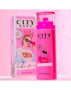 Туалетная вода женская City Sexy Like me, 60 мл City parfum