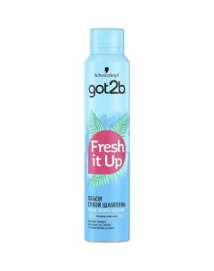 Сухой шампунь Fresh It Up «Тропический бриз», объём, 200 мл Got2b