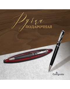 Ручка подарочная шариковая поворотная в пластиковом футляре Фрэнсис Calligrata