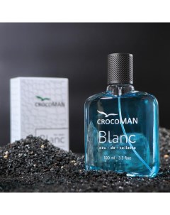 Туалетная вода мужская CrocoMAN Blanc, 100 мл (по мотивам Lacost 12.12 Blanc) Delta parfum