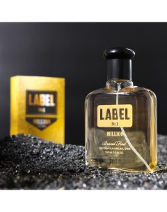 Туалетная вода мужская Label 1 Million Лейбл 1 Миллион 100 мл по мотивам 1 Million P Rabanne Delta parfum