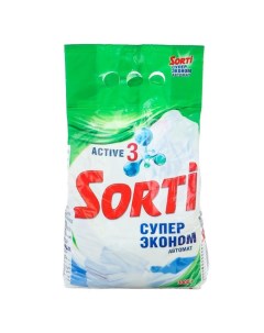 Стиральный порошок Эконом Супер автомат 3 кг Sorti