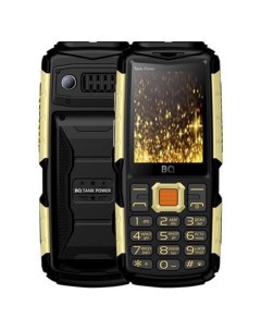 Сотовый телефон M-2430 Tank Power, 2.4", 2 sim, microSD, 4000мАч, золотистый Bq