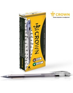 Ручка гелевая стираемая "Erasable Jel", узел 0.5 мм, чернила черные Crown