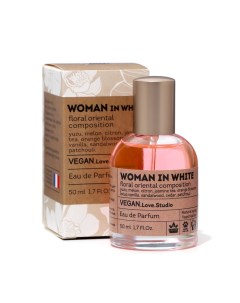 Парфюмерная вода женская Vegan Love Studio Woman In White, 50 мл (по мотивам Donna Trussadrdi (Trussardi) Delta parfum