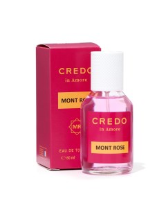 Туалетная вода женская CREDO in AMORE Mont Rose, 60 мл (по мотивам Roses Musk (Montale) Delta parfum