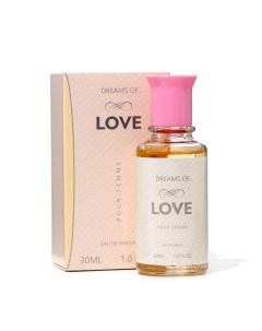 Парфюмерная вода женская Dreams of Love, 30 мл (по мотивам Lacoste Pour Femme (Lacoste) Delta parfum