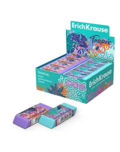 Ластик Tropical 60 х 25 х 10 мм микс Erichkrause